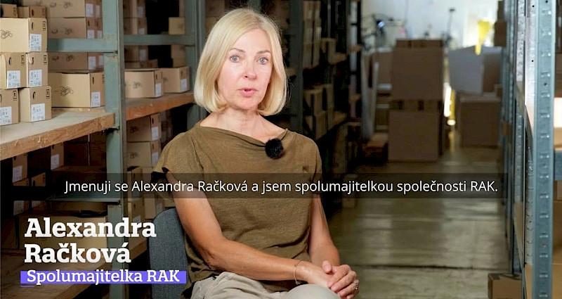 Alexaxandra Račková, spolumajiteľka RAK