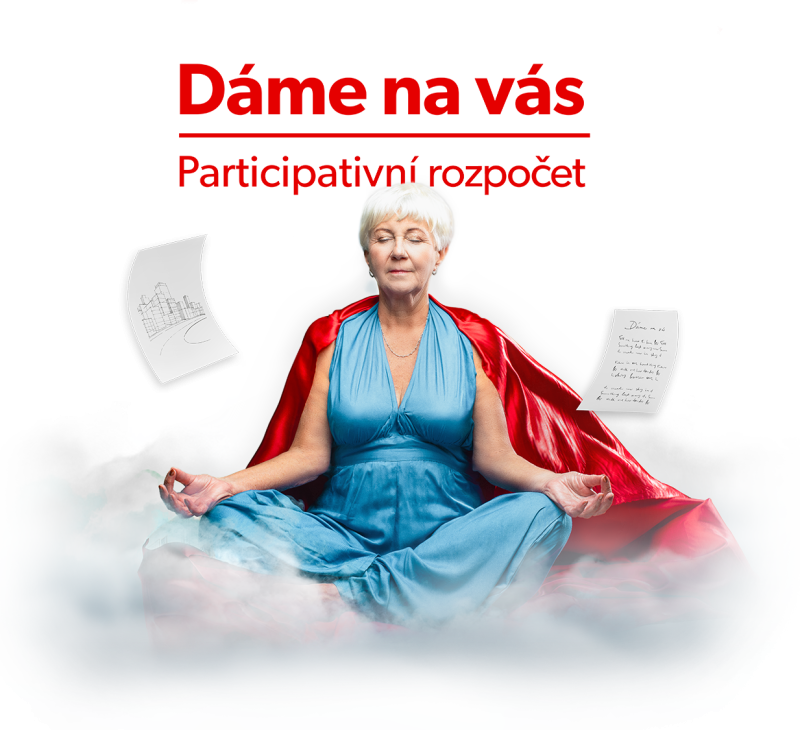 Banner Dáme na vás - ruka držiaca planétu Brno